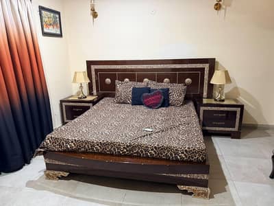 Bed and Dresser