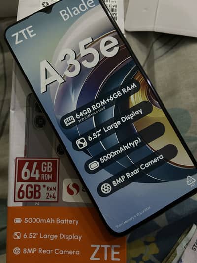 ZTE Blade A35e 64g 1 month use only