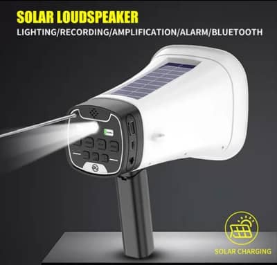 Solar megaphone
