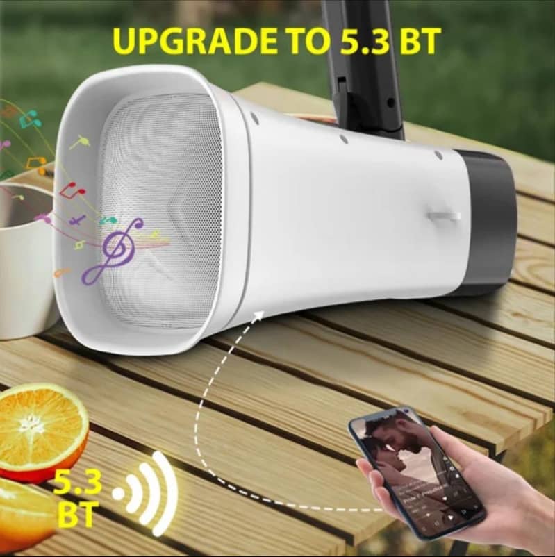 Solar megaphone 2