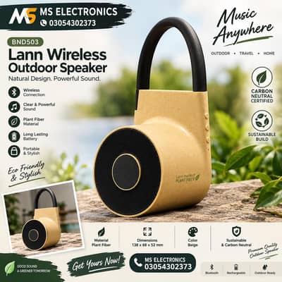 BND503 Lann Wireless Outdoor Speaker