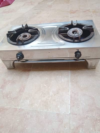 Stainless steel Stove Very little used