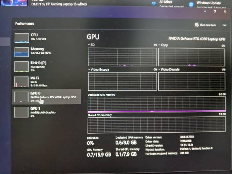 HP omen 16 4