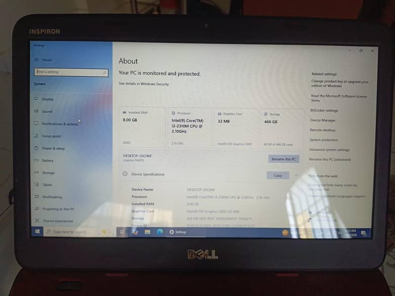 Dell corei3 1
