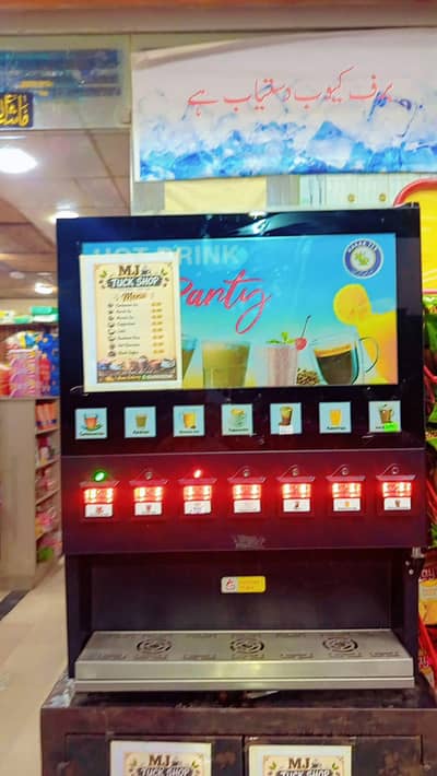 karak vending 7 flavour coffee machine