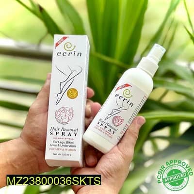 Hair Removal spray for smooth skin no bad smell