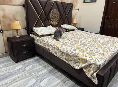 A bed set with matres