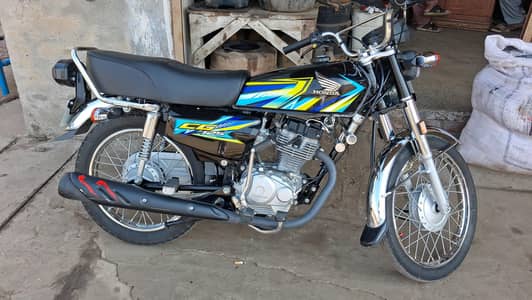 Honda CG 125 black 2026
