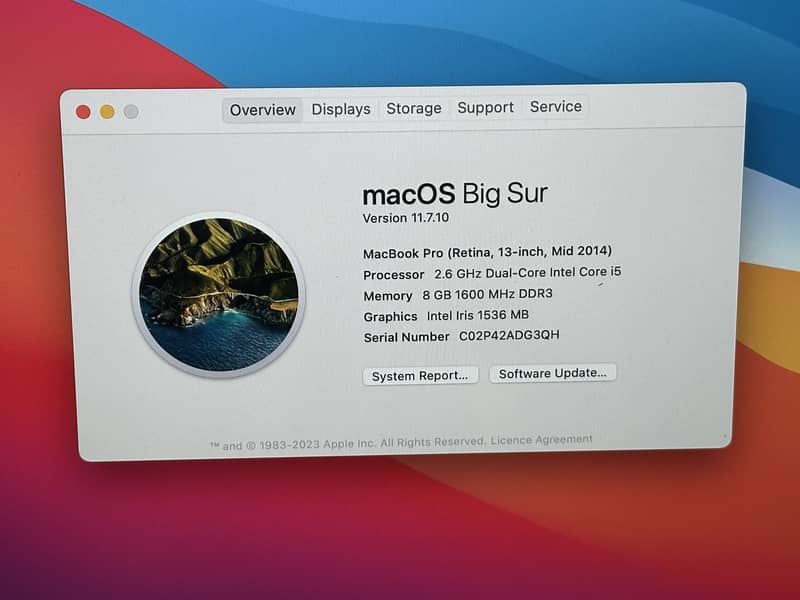 Apple MacBook Pro 2014 5