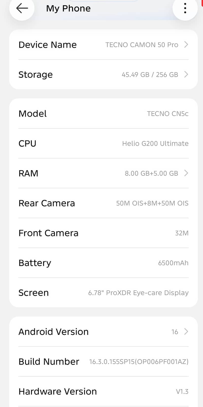 Tecno Other Model 0