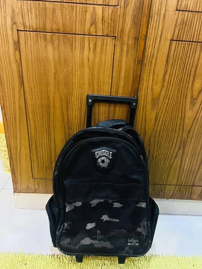 smiggle school bag football edition