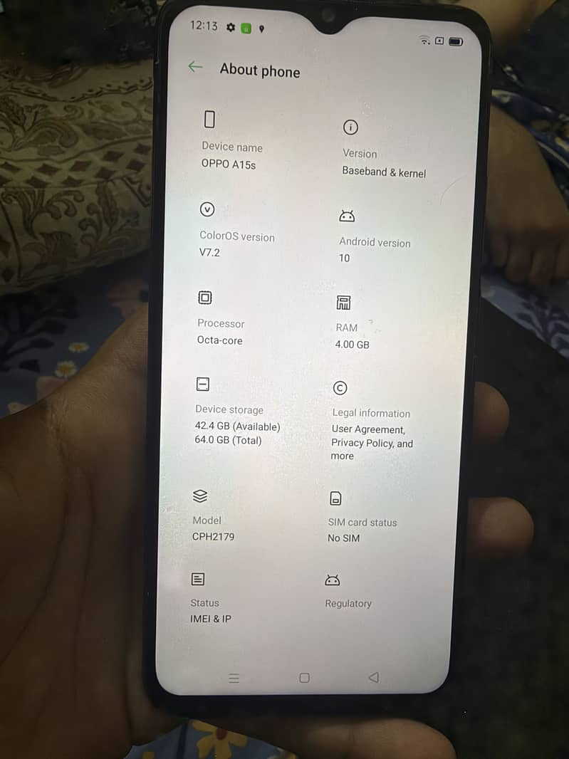 OPPO A15s 6