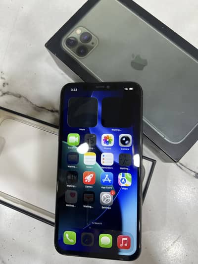 iPhone 11 Pro Max 256gb physical dual pta approved 03075502836