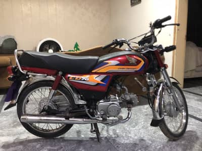 Honda CD 70 2025 Model Demand 1. Lac 54k