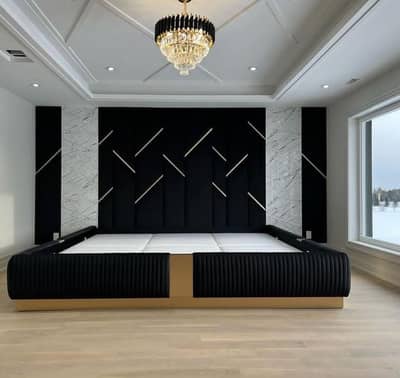 high quality bed wall