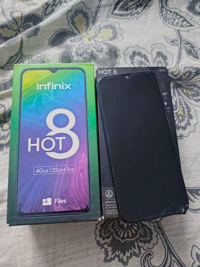 Infinix Hot 8 3/32 For sell in karachi