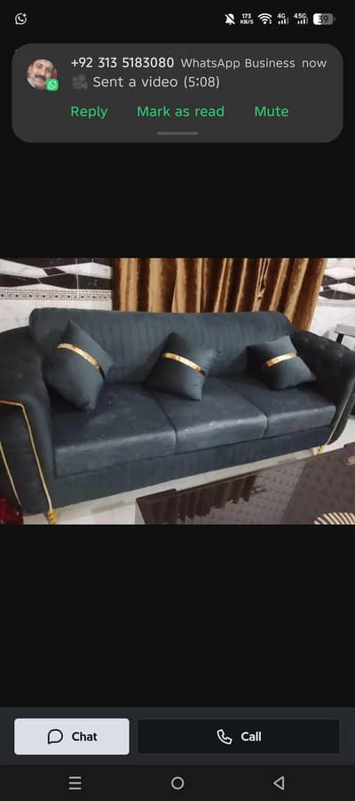 Sofa set 3,2,1 pcs