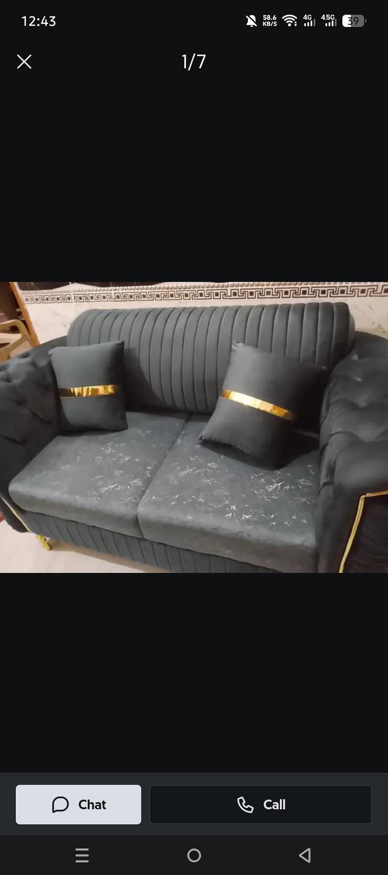 Sofa set 3,2,1 pcs 1