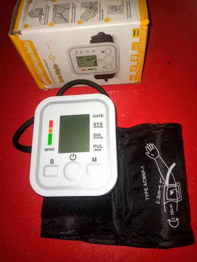 Digital Blood Pressure Meter.