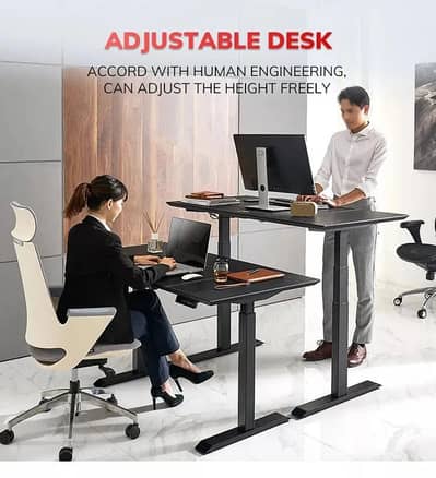 height Adjustable Table, height adjustable desk, standing desk,