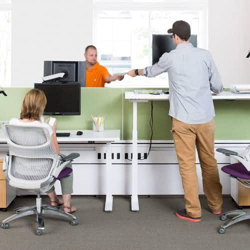 height Adjustable Table, height adjustable desk, standing desk, 6