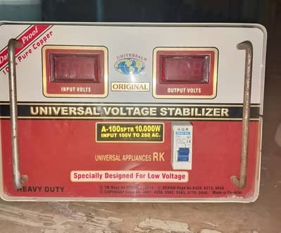 Universal A-100 Heavy Duty Stabilizer – 10,000 Watts