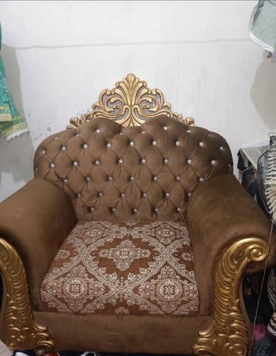 wooden poshish sofa set 3 seater 2 seater 1 seater king sizes