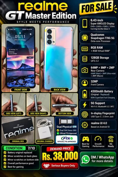 Realme GT Master Edition