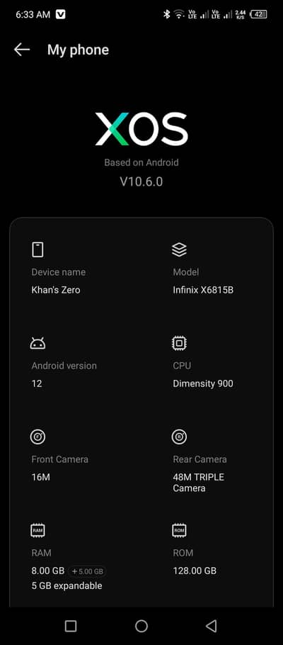 Infinix Zero 5G