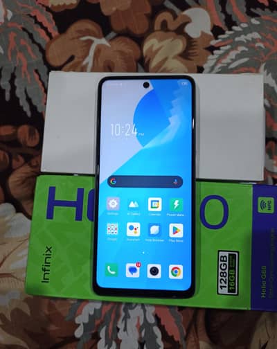 Infinix Hot 30 128/8GB Ram with box (03436696731 what app and call no.