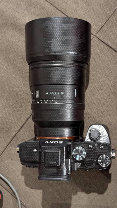 Sony A7iii with 85mm 1.4
