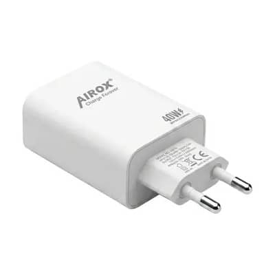 Airox 40W Super Fast Charger Adapter + Ronin Fast Charging Cable