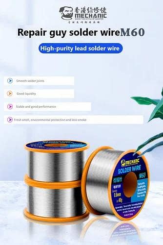 mechanic solding wire