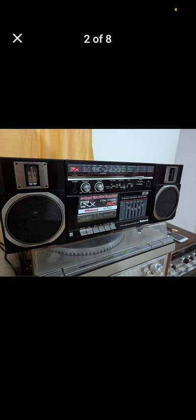 Vintage National RX-634F Boombox – Original Japan Style