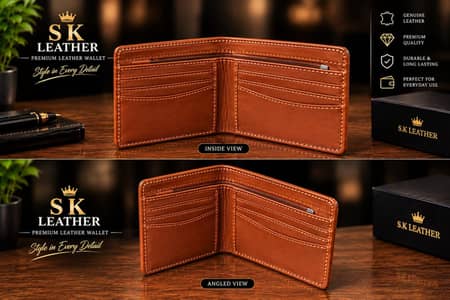 in leather wallets k liya rabta kry