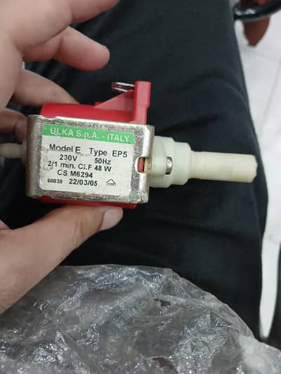 ULKA EP5 WATER PUMP  FOR COFEE MACHINES ETC