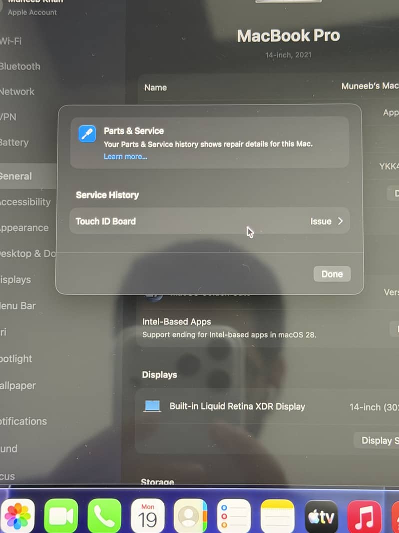 Macbook pro m1 4
