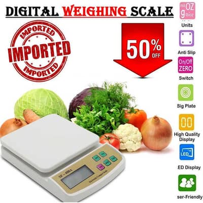 DIGITAL WEIGHING SCALE, MULTIFUNCTION DIGITAL SCALE