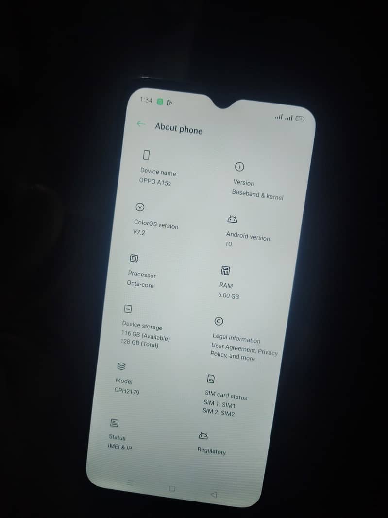 OPPO A15s 5