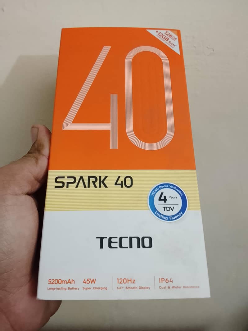 Tecno spark 40 0