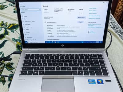 HP elite book i5 4GB 300 GB battery dead only charge pe