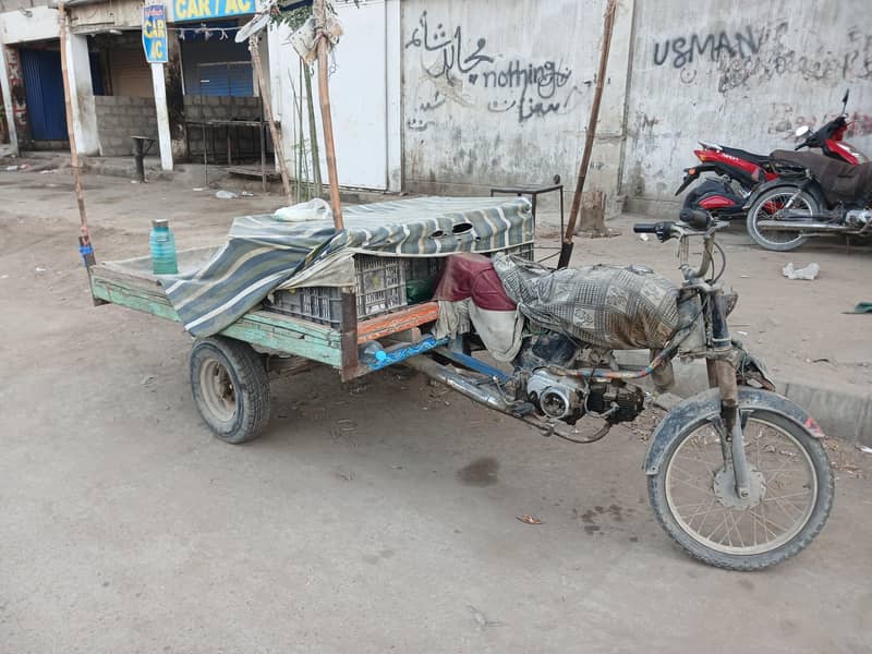 Bike loader Rikshaw 1