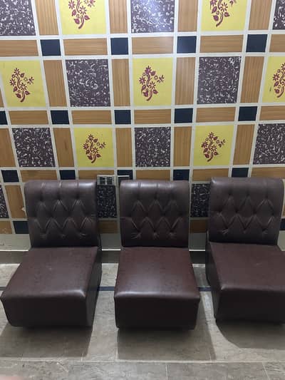 3 pieces sofa. Office/Home just 1 month used