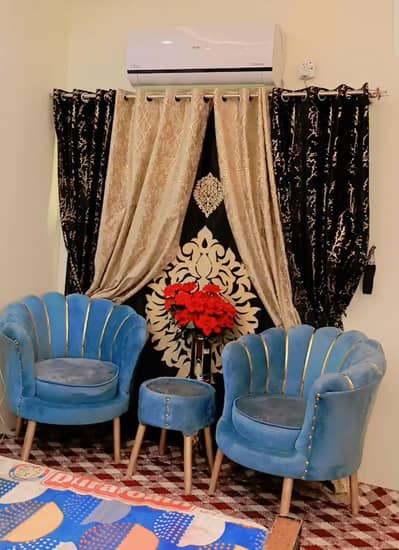 Coffee chairs and table