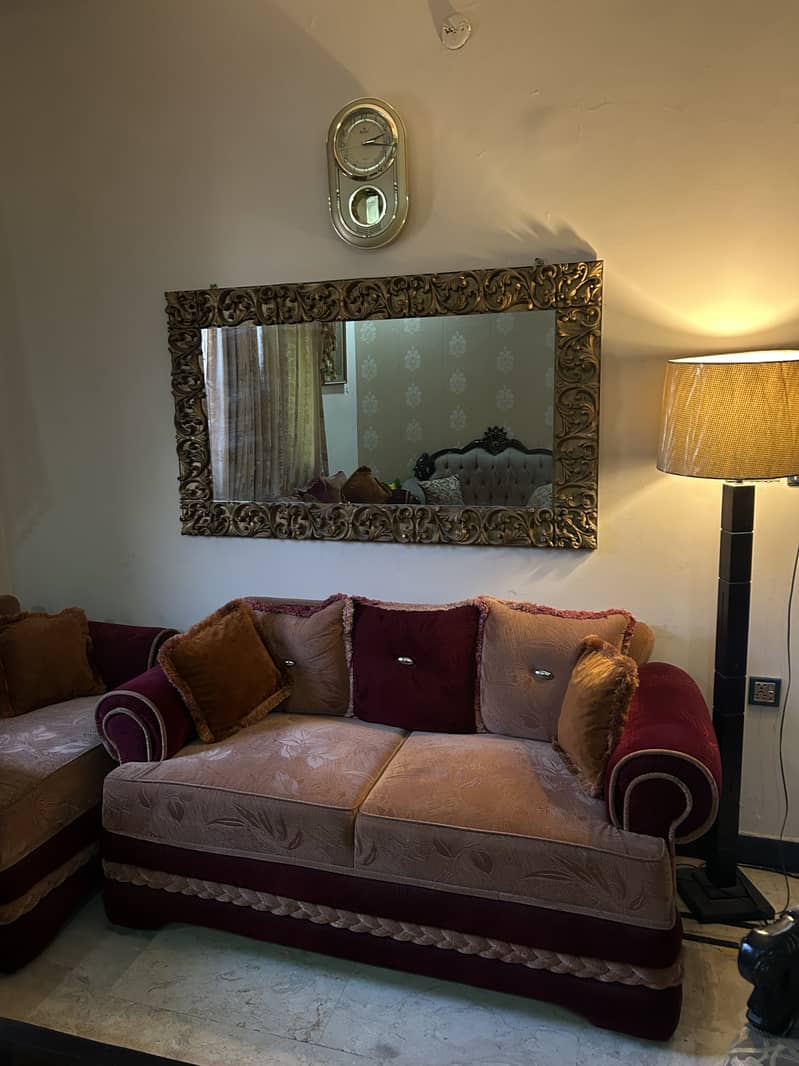 Sofa set + table 5