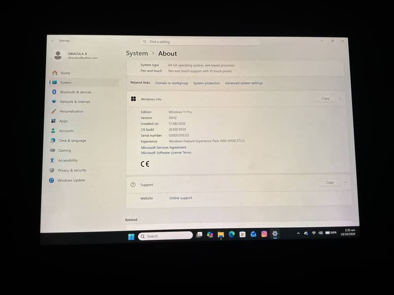 Microsoft Surface Go 2 touch tablet/laptop win 11 5