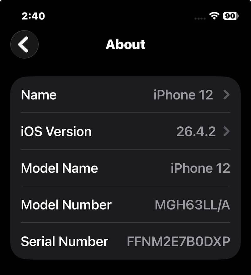 Apple iPhone 12 5