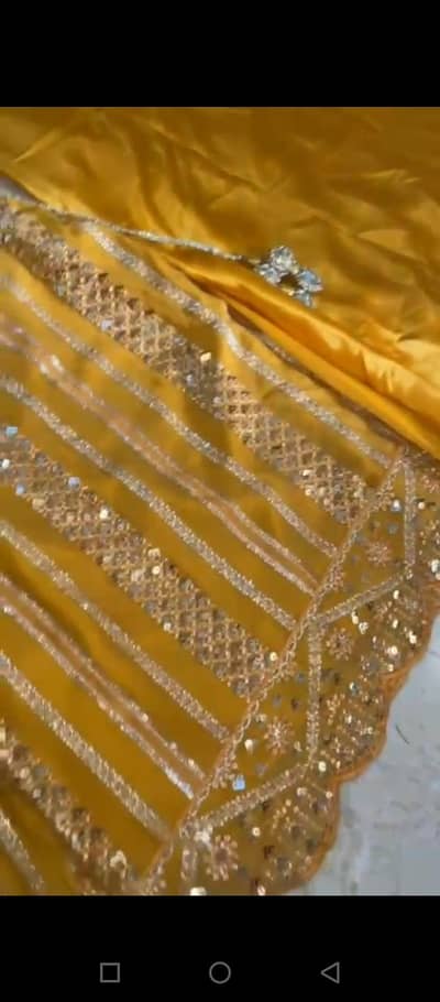 3 pc shirt sharara with long dupatta small