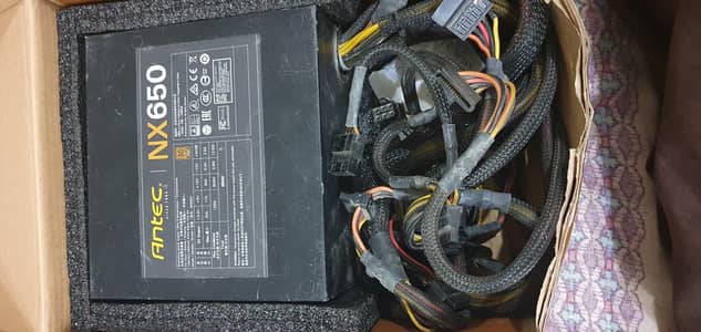 Antec NX650 650W Gaming Power Supply (80 Certified) - 10/10 Condition