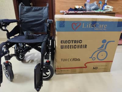 Like New Life Care ELECTRIC MOTORIZED WHEELCHAIR REMOTE CONTROLLED